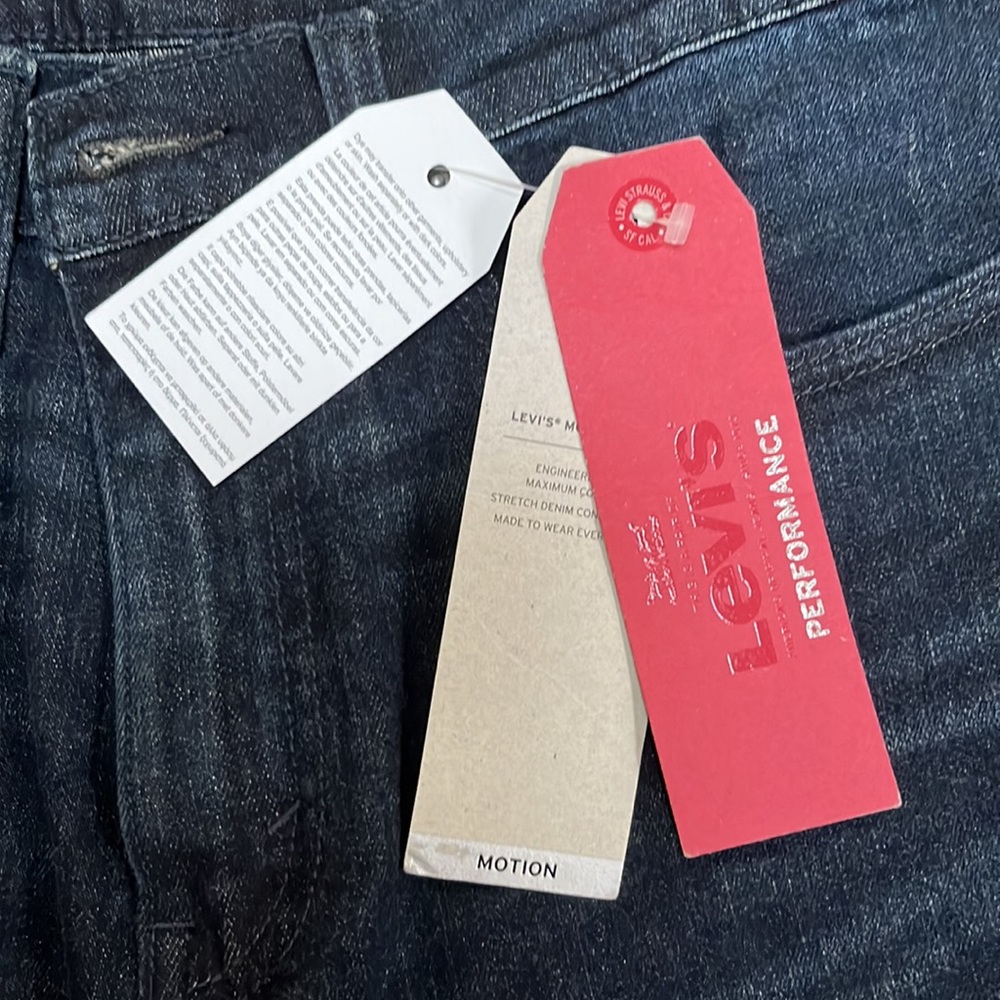 NWT Levi’s Dark Blue jeans, Size 34/34 - Picture 4 of 7
